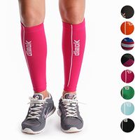 dimok Calf Compression Sleeves Pair - Leg Compression Socks for Calves Shin Splint Muscle Pain Running Women Men Kids Best Gift for Runners