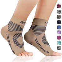 Featol Plantar Fasciitis Socks with Arch Support, Compression Foot Sleeves Relieves Achilles Tendonitis, Joint Pain, Swelling, Heel Spurs, Better Than a Night Splint