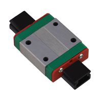 CNBTR MGN12C Mini Bearing Steel Linear Sliding Guideway Rail Block Silver for Precise Measurement Equipment