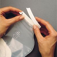 Hollister 8770 Pouch Drainable Clamps Beige