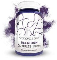 Melatonin Capsules | 300mcg | 120 Pills | Supports Healthy Sleep Cycles | Promotes Relaxation | Natural Sleep Aid Supplement