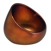 Boom Bowl 2.0 Sound Amplifier Featuring a Power Cord Port for Smart Phone or Mini Smart Speaker (Matte Bronze)