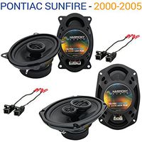 Compatible with Pontiac Sunfire 2000-2005 OEM Speaker Upgrade Harmony R46 R69 Package New