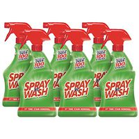 Spray N'Wash Pre-treat Laundry Stain Remover Spray Bottles, 6 Count