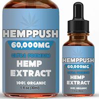Hemp Oil for Anxiety Relief/Pain/Sleep Support (60,000 mg/30 ml), Organic Hemp Oil-Best Herbal Supplement-Tincture Oil Drops