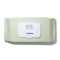 Pipette Baby Wipes with Renewable Plant-Derived Squalane (Fragrance-Free, 50-Count)