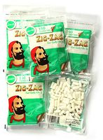 5 x Zig Zag Slim Menthol Cigarette Filter Tips x 150 Filters = 750 Filters