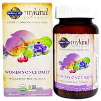 Garden of Life, (2 Pack) MyKind Organics, Women's Once Daily, 60 Vegan Tablets