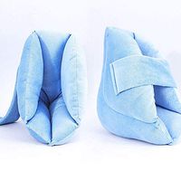 Foot Pillows,Heel Protectors,Heel Cushions,Effective Pressure Sore and Heel Ulcer Relief,Breathable High Elasticity Sponge Filling,Great for Swollen,2pcs