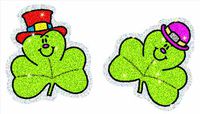 Carson Dellosa Shamrocks Dazzle Stickers (2922)