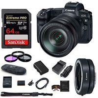Canon EOS R Mirrorless Digital Camera (24-105mm with 64GB Bundle)