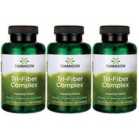 Swanson Tri-Fiber Complex 100 Capsules 3 Pack