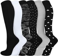 Compression Socks Women & Men - Best for Running,Medical,Athletic Sports,Flight Travel, Pregnancy