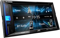 JVC KW-V250BT Multimedia Receiver Featuring 6.2" WVGA Clear Resistive Touch Monitor/Bluetooth / 13-Band EQ (Renewed)