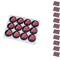 Zentto Christmas Gift Thank You Adhesive Labels Gift Stickers Natural Kraft Paper Adhesive Labels for Christmas Gift (10 Sheets for Sale)