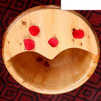 QARYYQ Wash Basin, Washing Bucket, Foot Massage Foot Bath Foot tub