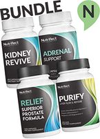 Nutrifect and Naturelle Life Balancing Supplement Stack – Kidney, Adrenal, Liver, and Prostate Support