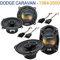 Compatible with Dodge Caravan 1984-2000 Factory Speaker Upgrade Harmony R5 R69 Package New