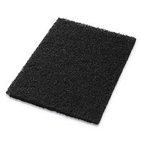 CleanFreak, 20 inch Black Rectangular Stripping Pads, 40011420
