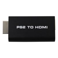 Wiistar Mini PS2 to HDMI Converter with 3.5mm Audio Output Supports All PS2 Display Modes
