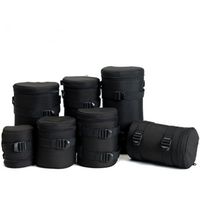 Safrotto Camera Photographic Accessory Nylon Black Camera Lens Case Bag for DSLR Camera Item E10/E9x13/E11/E12/E10X16/E17N/E18 (10x16cm)