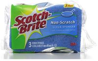 Scotch-Brite Scotch-Brite Non Scratch Scrub Sponge 3 ea (Pack of 2)