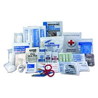 First Aid Only 90617 ANSI 2015 Compliant 50 Person Class A+, First Aid Kit Refill