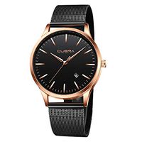 Mens Watches,Fxbar Luxury Men's Nylon Strap Analog Wrist Watch Quartz Bracelet Watches Dress Watch(C)