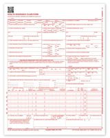 NEW CMS 1500 Claim Forms - HCFA (Version 02/12) 100 per Ream