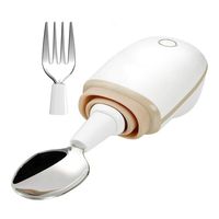 Wxnnx Spoon for Hand Tremor, for Unable to Use Normal Tableware, Hand Shake, Stiffness, Embarrassed Elderly and Disabled