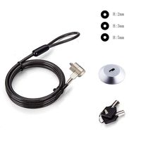 JIQU Laptop Lock Universal Security Lock Anti-Theft for MacBook Alienware Dell HP Lenovo Kindle Surface Samsung Android and All Other Notebooks and Tablets