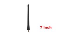 ALL STYLES OF SHORT ANTENNAS MAST RADIO AM/FM for AUDI TT TTS RS QUATTRO Convertible Coupe 2001 2002 2003 2004 2005 2006 2007 2008 2009 2010 2011 2012 2013 2014 2015 01-15 (7 inch, BLACK STIFF RUBBER)