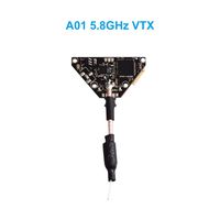 BETAFPV A01 VTX 5.8GHz 40CH 0/25/200mW Switchable VTX Raceband NTSC/PAL RG178 Antenna for Racing Drone Like Beta85X Beta75X
