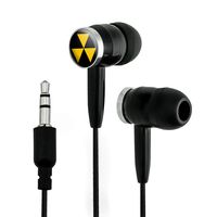 Fallout Shelter Novelty in-Ear Earbud Headphones - Black
