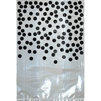 Amscan Black Cello Bag with Dots, Multicolor