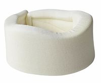 Medline NON770100W Cervical Collar, Universal Sizing, White (Pack of 6)