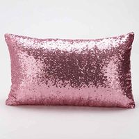 Rectangle Sequins Rectangle, Home Decoration Festival Cushion Cover,19.7 X 11.8 Inch,Tuscom (#3)