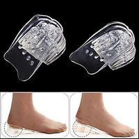 Silicone Transparent 5 Layers Gel Taller Heel Height Shoe Lift Increase Insole Unsix Shoe Inserts Pads