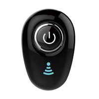 schicj133mm Wide Compatibility Mini Wireless Bluetooth Earphone Sports Handfree in-Ear Stereo Earbud Headset,Built-in Mic,for iPhone, iPad, Samsung, Huawei PC, Laptop Black