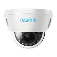 Reolink PoE Camera 5MP Super HD 4X Optical Zoom Vandal-Proof IK10 Work with Google Assistant, Security IR Night Vision Motion Detection Waterproof for Outdoor RLC-422