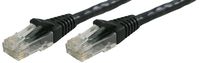 Lynn Electronics OLG10ABKK-010 Optilink CAT5E 10-Feet Patch Cord, Black, 3-Pack