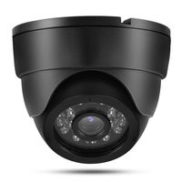 HD 1080P AHD Camera Dome Monitoring Camera LED IR Day & Night Monitoring for Car/Home Security 120 Wide-angle Vision, 360 Degree Adjustable(Black)(Black)