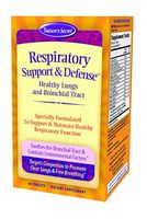 Respiratory Support and Defense by Nature's Secret | Supports Healthy Lungs and Bronchial Tract, 60 Tablets (Pack of 3)
