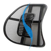 Mesh Lumbar Back Brace Support Office Home Car Seat Chair Cushion Cool