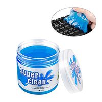 top4cus Cleaning Gel Auto Car Detailing Putty Magic Detail Tools Car Interior Cleaner Dust Removal Gel for Car Vent, Keyboard, Laptop, PC Tablet, Home Use, Office, Cameras, Printers (Blue)