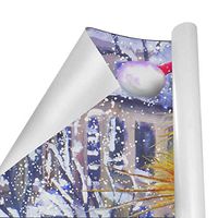 Gift Wrapping Paper Roll Christmas Cat for Birthday,Holiday,Wedding,Baby Shower Gift Wrap - 3Rolls - 58inch x 23inchPerRoll