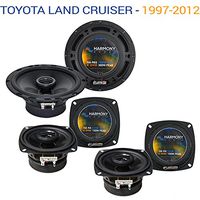 Compatible with Toyota Land Cruiser 1997-2012 OEM Speaker Upgrade Harmony R65 R4 Package New