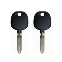AmericanAutomotiveSupply - 2 New Uncut Replacement Transponder Ignition G Chip Car Keys for Toyota TOY44G-PT