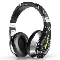 Bluedio A(Air) Twistable Headset Stereo Wireless Bluetooth4.1 Headphone, Live in/Live Out, Comfortable earcups, Foldable & Adjustable Headband (Black)