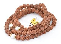 The Art of Cure Healing Jewelry & Mala meditation beads (108 beads on a strand) (rudakrushka)